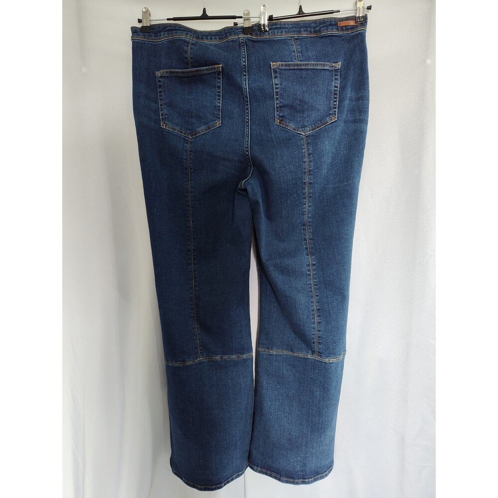 Pilcro and the Letterpress Women’s Blue Medium Wash Denim Bootcut High Rise 20W - Picture 6 of 15
